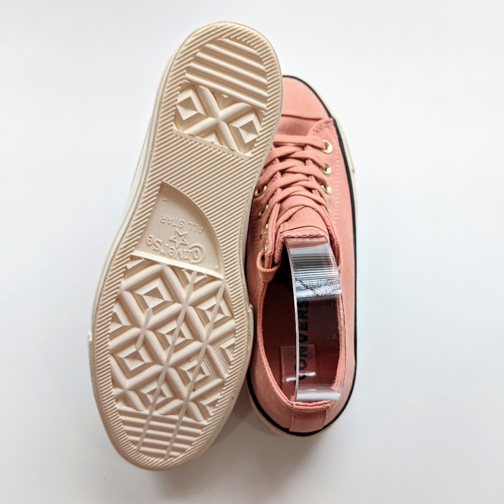 Converse CTAS Lift OX Pink Blush/Black/Egret - Picture 5 of 7